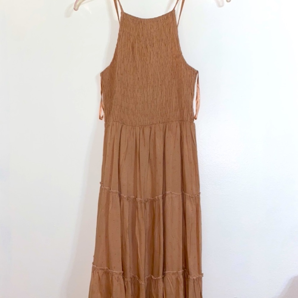 Halter top midi dress